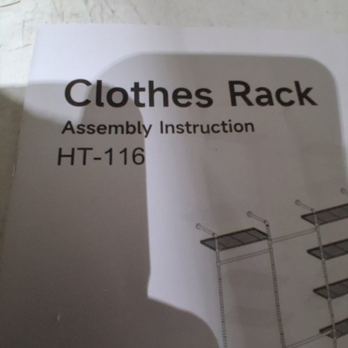 ONBRILL H5 WALL MOUNTED CLOSET SYSTEM, INDUSTRIAL PIPE CLOTHES RACK - 109" - 141.5" X 88.5" - BLACK (MODEL: HT-116) image 3