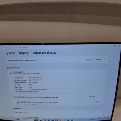 LG ULTRAGEAR GX8 GAMING MONITOR - 32" OLED | 4K UHD | DUAL MODE UGH 165HZ | FHD 330HZ | 0.03MS DELAY - BLACK - (MODEL: 32GX850A) image 3
