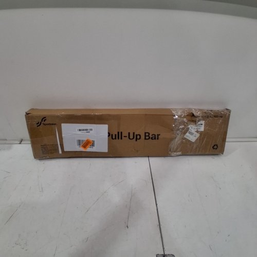 SPORTNEER ADJUSTABLE WIDTH LOCKING MECHANISM NO SCREWS AT HOME PULL UP BAR - 29.5" - 37" 400LBS MAX - BLACK/ORANGE - (MODEL: Y22-82000-90) image 3