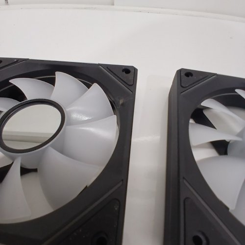 3PK ASIAHORSE RGB INFINITY MIRROR FORWARD BLADE HDB BEARING PC FANS - 120MM/UP TO 1800RPM - BLACK (MODEL: AMICI-5GT) image 3