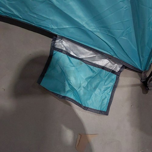 GLYMNIS BEACH TENT UV PROTECTION SUN SHADE - 4 TO 6 PERSON - BLUE (MODEL:BT-ZD03) image 3