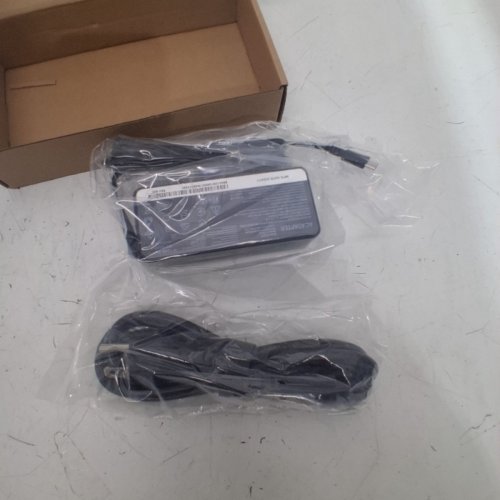 USB-C/TYPE C LAPTOP CHARGER POWER SUPPLY ADAPTER - 65W - BLACK image 2