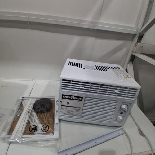 GE APPLIANCES MECHANICAL ROOM AIR CONDITIONER FOR SMALL ROOMS - 5000BTU - 150SQ. FT. (MODEL: AWAS05BWFC) image 3