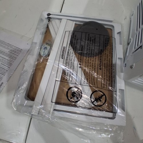GE APPLIANCES MECHANICAL ROOM AIR CONDITIONER FOR SMALL ROOMS - 5000BTU - 150SQ. FT. (MODEL: AWAS05BWFC) image 4