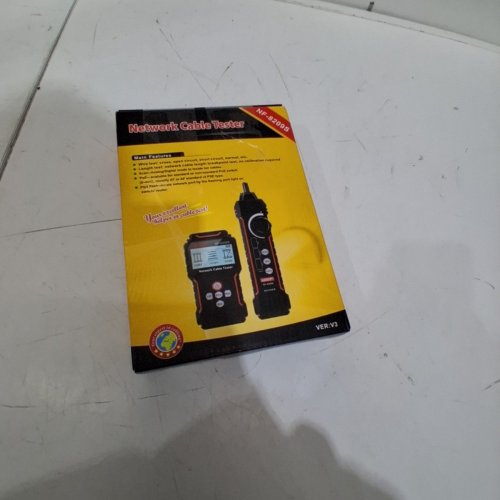 NOYAFA NETWORK CABLE TESTER | MULTIFUNCTIONAL WIRE TRACER FOR CAT5 | CAT6 | CABLE LENGTH MEASURMENT | POE TESTER - BLACK | RED - (MODEL: NF-8209S) image 5