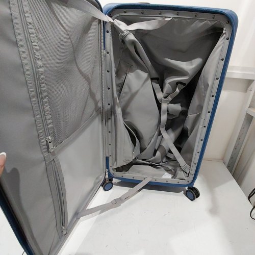 HANKE HARDSIDE SPINNER EXPANDABLE LUGGAGE WITH CUP HOLDER - 28" - INTERSTELLAR BLUE (MODEL: KH9889) image 5