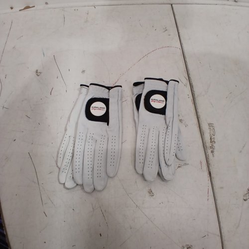 4PK KIRKLAND SIGNATURE PREMIUM CABRETTA LEATHER GOLF GLOVES - LEFT HAND - EXTRA SMALL - WHITE (MODEL: 1819560) image 3