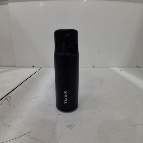 SIMPLE VACUUM INSULATED BOTTLE - 500 ML - BLACK image 2