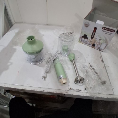 LINKCHEF 5-IN-1 IMMERSION HAND BLENDER - 20-SPEED - 1000W - SAGE GREEN (MODEL: HB-1580T) image 5