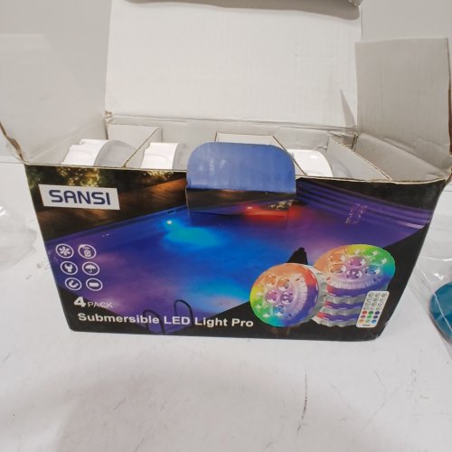 4PK SANSI SUBMERSIBLE RGB LED LIGHT image 4