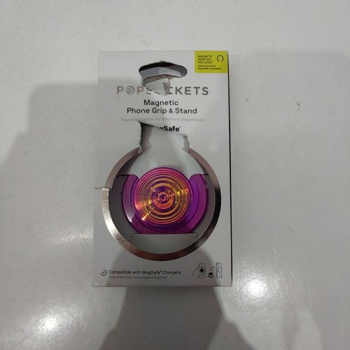 POPSOCKETS MAGNETIC POPGRIP AND STAND FOR MAGSAFE WITH ADAPTER - RIPPLE IRIDESCENT AVIATION image 2