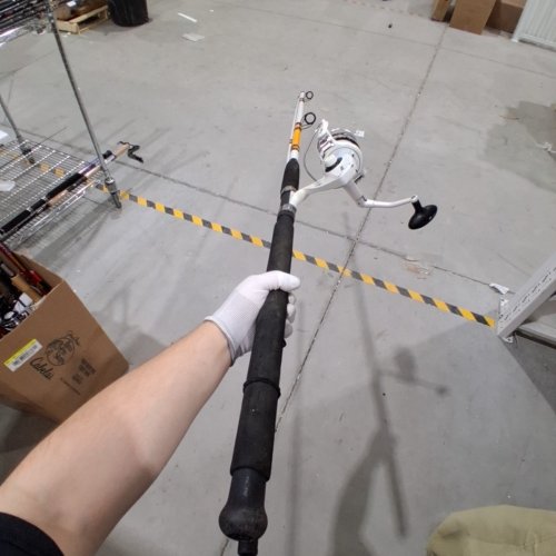 BPS KING KAT ROD AND REEL SPINNING COMBO - 4:4:1 - HEAVY ACTION - 10FT (MODEL: CBK1080HS-2) image 2