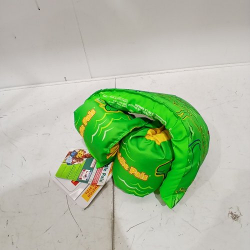 KIDS BODY GLOVE PADDLE PALS - 35-55LBS CAPACITY - GREEN/BLUE/DINOSAUR (MODEL: 1977991) image 2