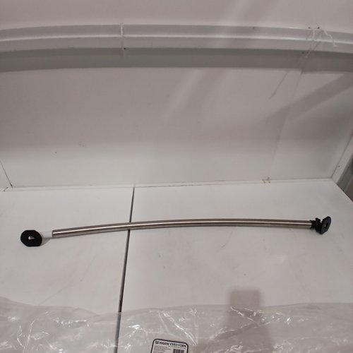 MOEN TENSION CURVED SHOWER ROD - 5FT - BRUSHED NICKEL (MODEL: CSR2172BN) image 3