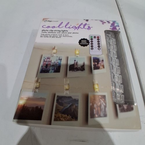 DIGIPOWER COOL LIGHTS PHOTO CLIP STRING LIGHTS - 10FT (MODEL: DP-SLTR) image 2