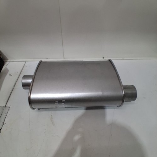 THRUSH TURBO TRI FLOW MUFFLER - 2.5" INLET/OUTLET - 18.5" LENGTH - STEEL (MODEL: 17715) image 2