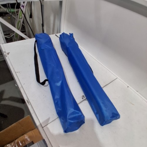 2PK SONGMICS FOLDING CAMPING CHAIRS - 330 LBS MAX - BLUE (MODEL: GCB08BU) image 3