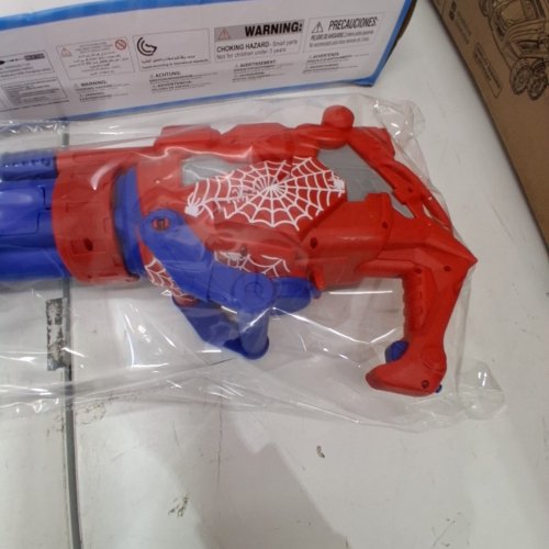 ELECTRIC GATLING WATER GUN - RED BLUE SPIDER image 6