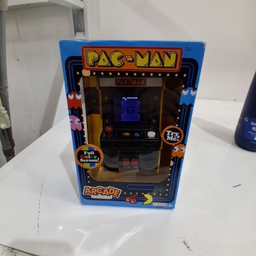 BASIC FUN ARCADE CLASSICS RETRO MINI PACMAN ARCADE MACHINE - YELLOW image 2