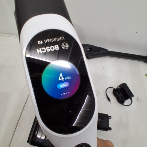 11PC BOSCH UNLIMITED 10 CORDLESS VACUUM - DARK CREAM/BLACK (MODEL: BCS1041TUC) image 2