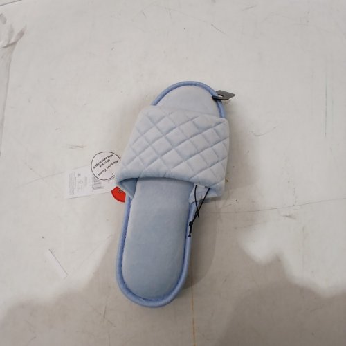 TIME AND TRU QUILTED SLIPPERS - 7W - LIGHT BLUE image 4
