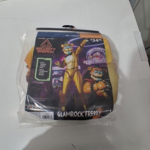 KID'S RUBIES FIVE NIGHTS AT FREDDY'S - GLAMROCK FREDDY - MEDIUM (8-10) (STYLE: 703087) image 2