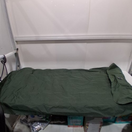 ORIGEM SELF INFLATING ULTRA-THICK SLEEPING PAD FOR CAMPING - 30" X 79" - GREEN image 2