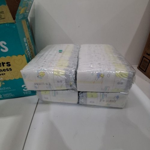 132PK PAMPERS SWADDLERS DIAPERS - SIZE 3 (1326LB) image 2