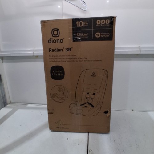 DIONO RADIAN 3R ALL-IN-ONE CONVERTIBLE REAR/FORWARD FACING CAR SEAT - UP TO 10 YEARS - 119LB MAX - GREY SLATE (MODEL: 50625-NA-01) image 5