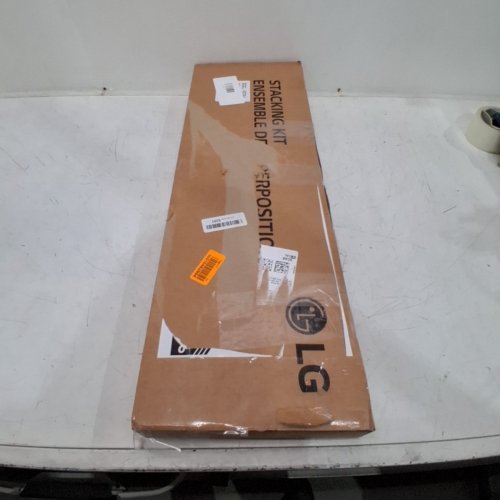 LG ELECTRONICS LAUNDRY FRONT LOAD STACKING KIT - 27'' - CHROME (MODEL: KSTK4) image 4