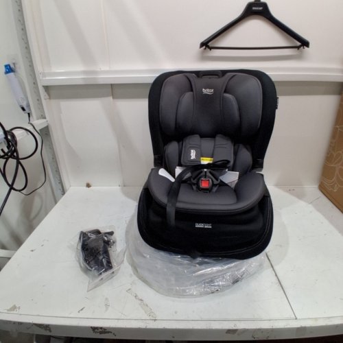 BRITAX POPLAR S CONVERTIBLE CAR SEAT WITH REBOUND BAR - GREY/BLACK image 5