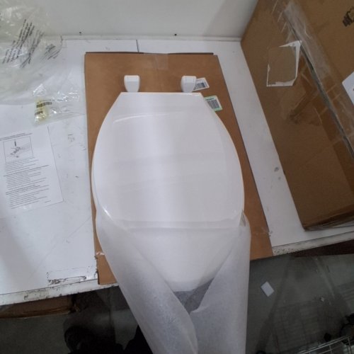 AMERICAN STANDARD ELONGATED TOILET SEAT - 18" - WHITE image 3