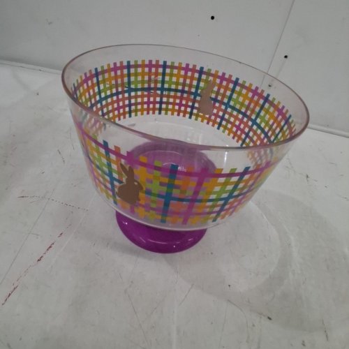 EASTER BUNNY CANDY SERVING BOWL - 1.72L - MULTICOLOUR image 3
