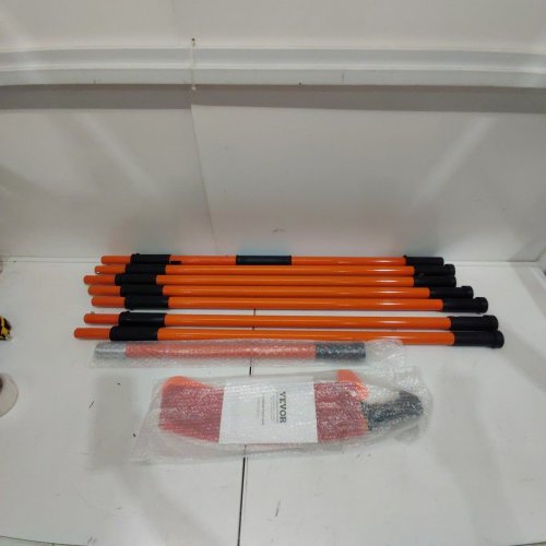 MANUAL POLE SAW WITH SHARP STEEL BLADE - 7.3FT-27FT EXTENDABLE - ORANGE/BLACK (MODEL: RZYLG-1) image 4