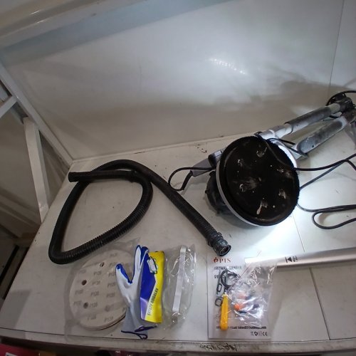 PTS ELECTRIC DRYWALL SANDER WITH VACUUM DUST COLLECTION - 8.5A, 1000-2100 RPM (MODEL: DY003) image 6