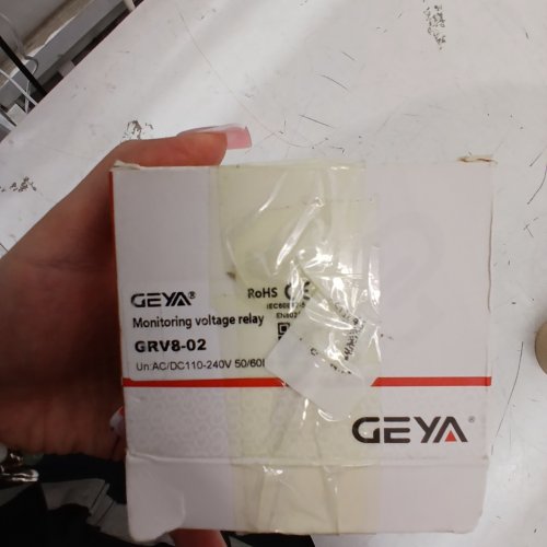 GEYA MONITORING VOLTAGE RELAY - 110-240 V 50/60HZ; AC1 10A/250 V (MODEL: GRV8-02) image 2