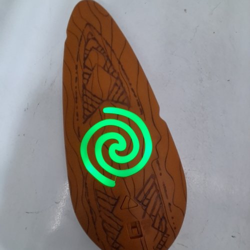 DISNEY PRINCESS MOANA'S MAGICAL LIGHT UP TALKING OAR - 3FT - BROWN image 2