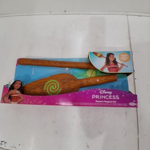 DISNEY PRINCESS MOANA'S MAGICAL LIGHT UP TALKING OAR - 3FT - BROWN image 4