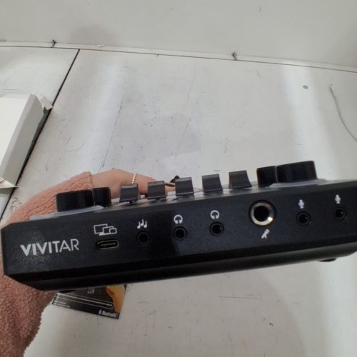 VIVITAR AUDIO STREAM SOUND MIXER WITH BLUETOOTH, MULTIPLE SOUND PADS & EFFECTS FOR VLOGGING, STREAMING, PODCASTING - BLACK (MODEL: VIVAUDMIX-NOC) image 4