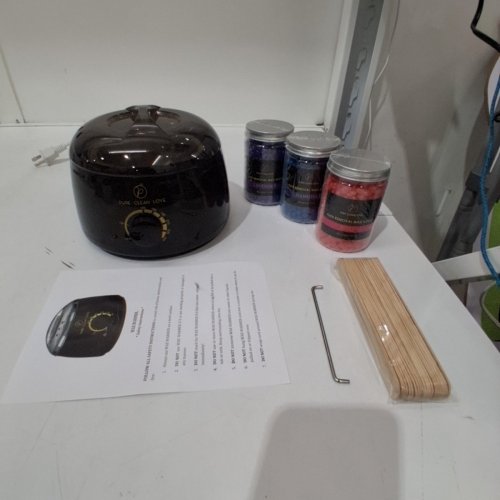6PC PURE CLEAN LOVE WAX WARMER KIT - BLACK (MODEL : JSDA-P500M) image 4