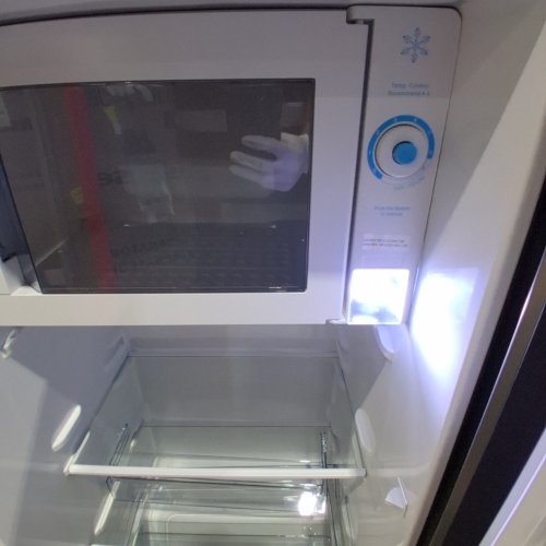 HISENSE REFRIGERATOR WITH COMPACT FREEZER, 6.3CU.FT - SILVER (MODEL: RC63C1GSE) image 2