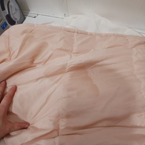 MAINSTAYS COMFORTER - TWIN - PEACH image 5
