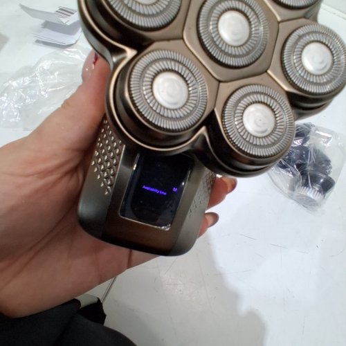 5-IN-1 TEPOTZ 7D HEAD AND FACE ELECTRIC SHAVER - GREY image 2