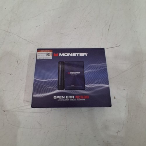 MONSTER DOUBLE FOLDING EAR HOOK WIRELESS HEADPHONES - BLUE\BLACK (MODEL: AC530) image 6