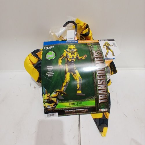 BOY'S DISGUISE TRANSFORMERS BUMBLEBEE COSTUME - MEDIUM (8-10) - YELLOW AND BLACK image 2