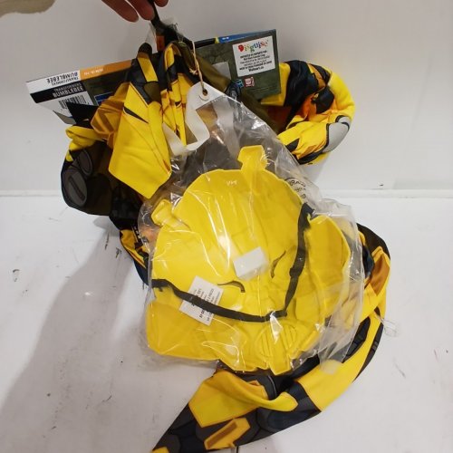 BOY'S DISGUISE TRANSFORMERS BUMBLEBEE COSTUME - MEDIUM (8-10) - YELLOW AND BLACK image 3