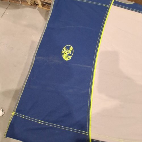 BPS AUTO-FOLD COT - 300LBS CAP - 83" X 30" X 20" - BLUE/GREY (MODEL: BD630-204107/405190/100198742) image 4