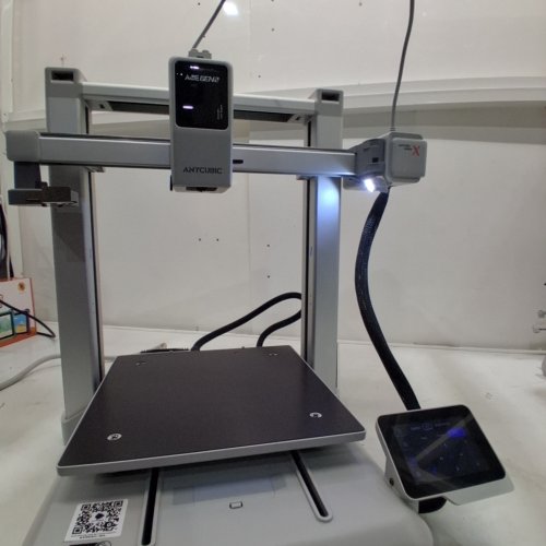 ANYCUBIC KOBRA X 3D PRINTER - 600MM/S HIGH-SPEED FDM PRINTER WITH 4-COLOR PRINTING, 49-POINT AUTO-LEVELING, SMART AI DETECTION - LIGHT GREY - 260 X 260 X 260 MM - (MODEL:KOBRA X) image 5