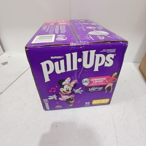 28PK HUGGIES PULL-UPS REFASTENABLE DISPOSABLE POTTY TRAINING PANTS - 4T-5T image 2