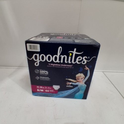 44PK GOODNITES DISNEY FROZEN POTTY TRAINING UNDERWEAR FOR GIRLS - S/M - FITS SIZES 6-8 image 4